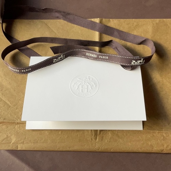 🐴 HERMÈS BOX AND RIBBON BUNDLE 🐴 NWOT 🐴 - Picture 15 of 16